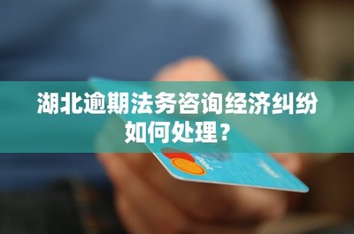 湖北逾期法务咨询经济纠纷处理指南